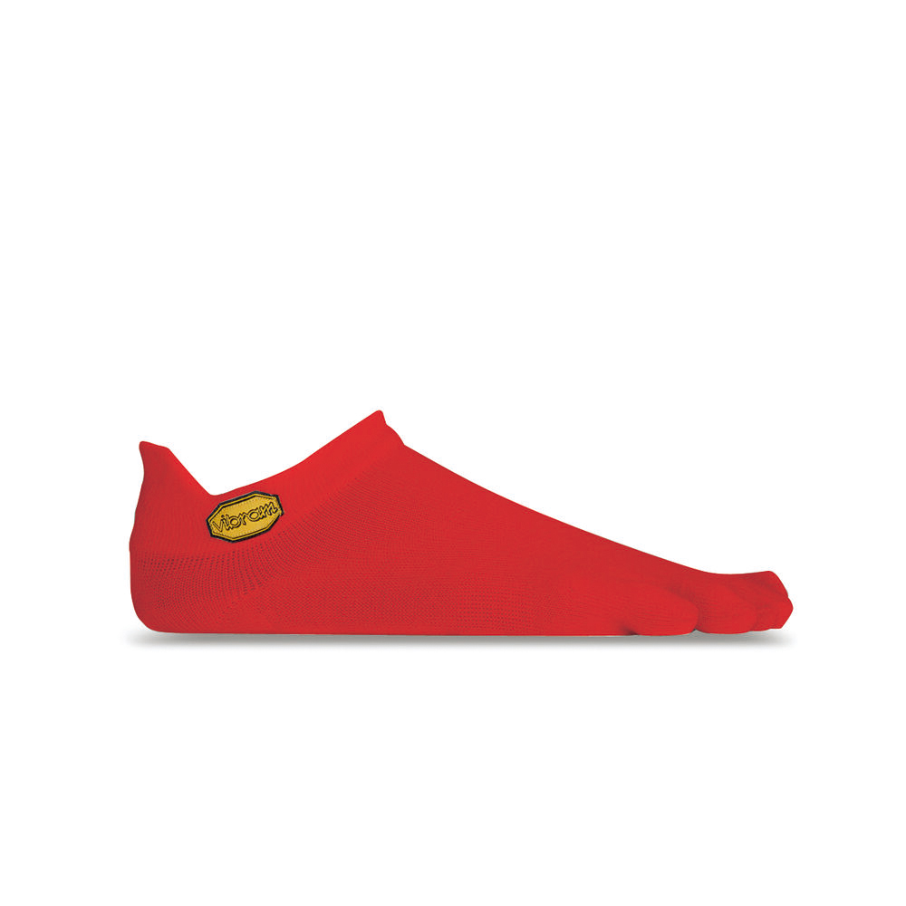 Vibram Fivefingers No Show Womens Five Finger Socks Red Australia (QIG389401)